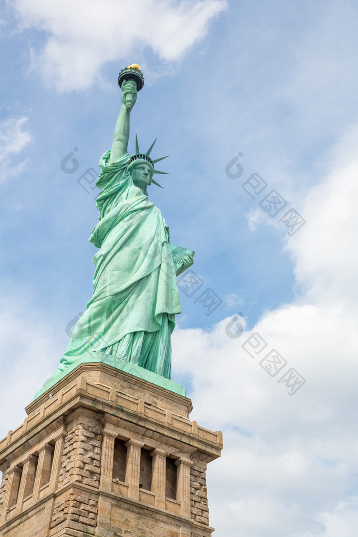 美国著名的自由女神像