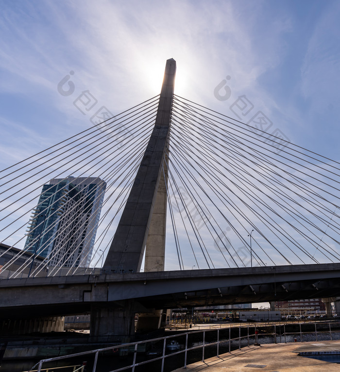 城市景观吊桥大桥