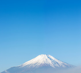 日本地标建筑富士山