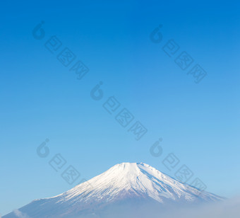 日本地标建筑富士山