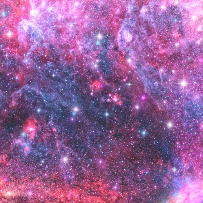银河系美丽星空摄影图