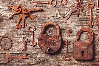 钥匙和锁图片