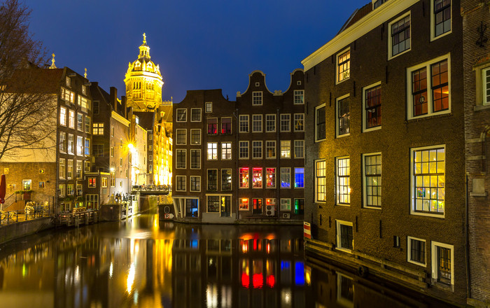 阿姆斯特丹城市建筑物
