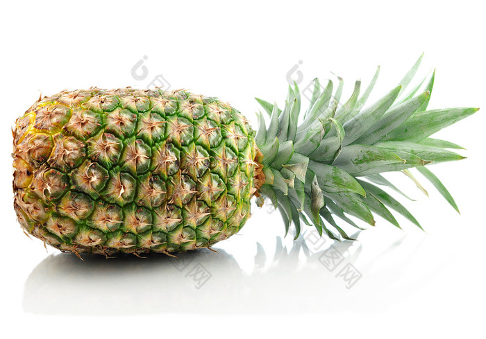 简约新鲜菠萝摄影图