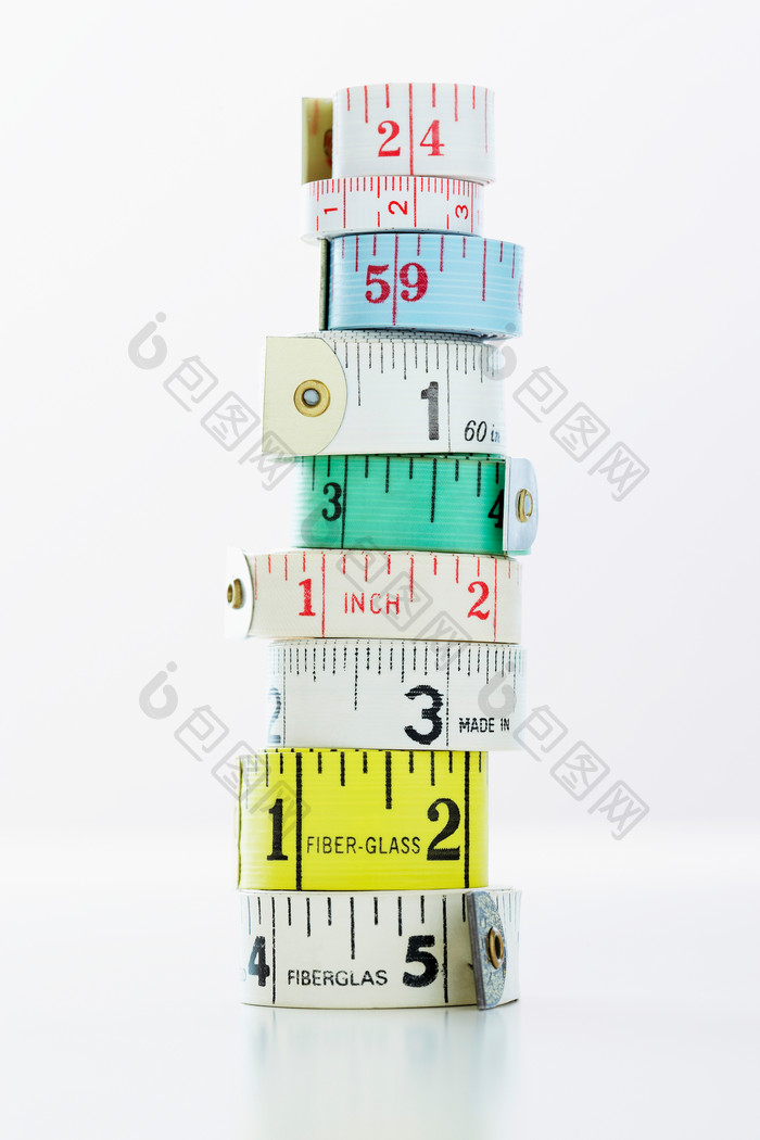 测量长度的软皮尺
