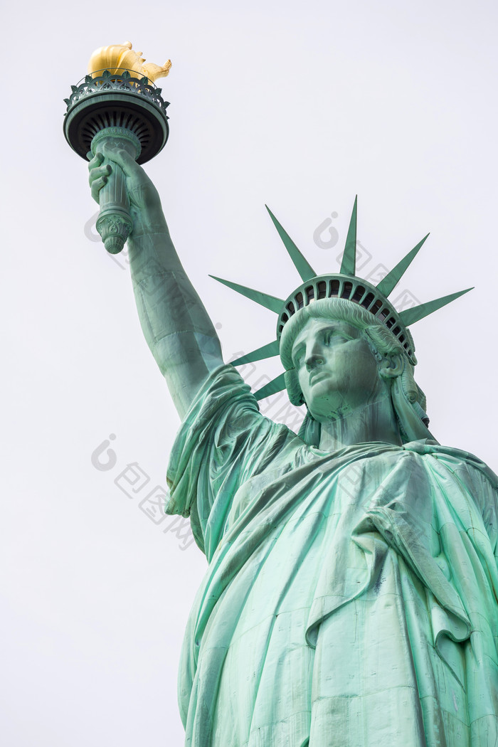 美国自由女神像图