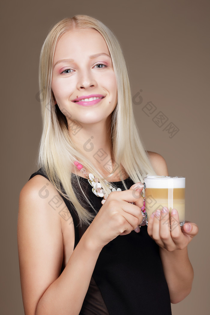 杯子咖啡杯女人图片摄影图