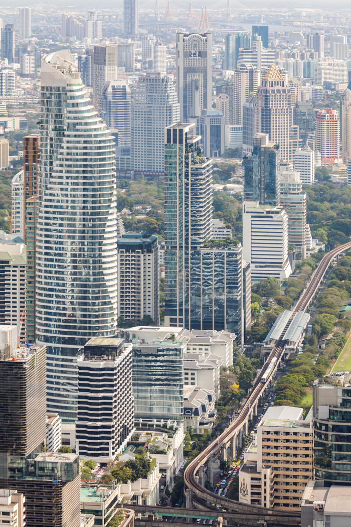 清新曼谷城市摄影图