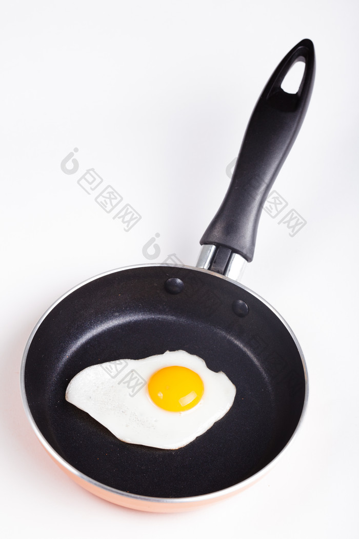 锅里的煎鸡蛋摄影图