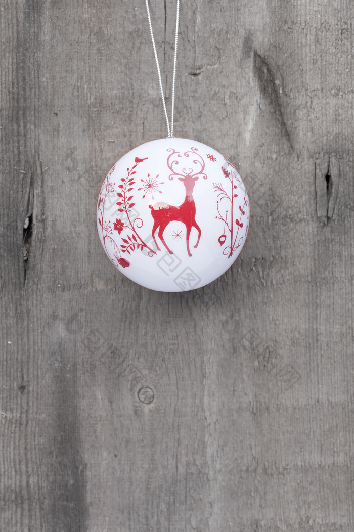 圣诞节小鹿圆球装饰