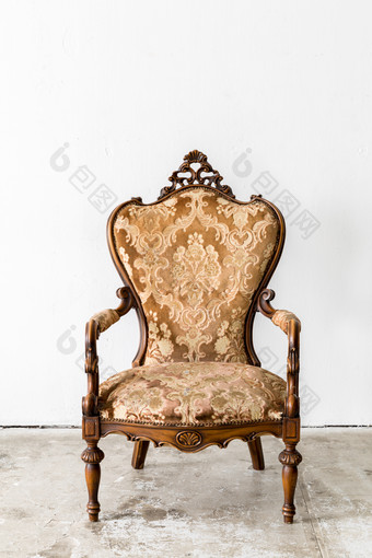 皇家棕色的复古椅子
