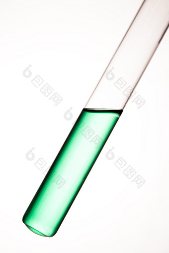 简约绿色液体摄影图