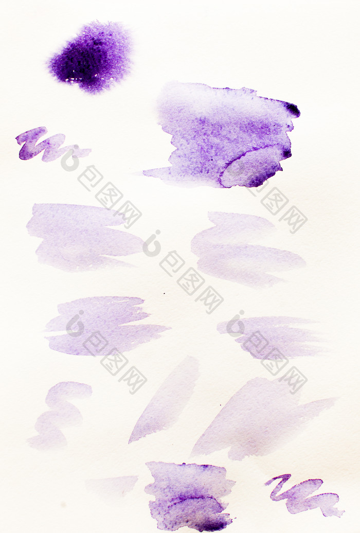 涂抹的紫色颜料摄影图