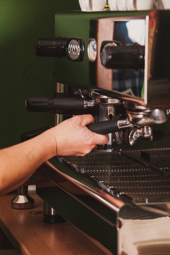 <strong>自动化</strong>咖啡师机摄影图