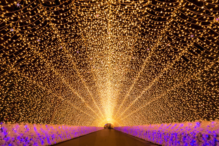 暗色调灯光通道