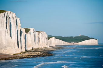 清新风养眼的海岸美景<strong>摄影图</strong>