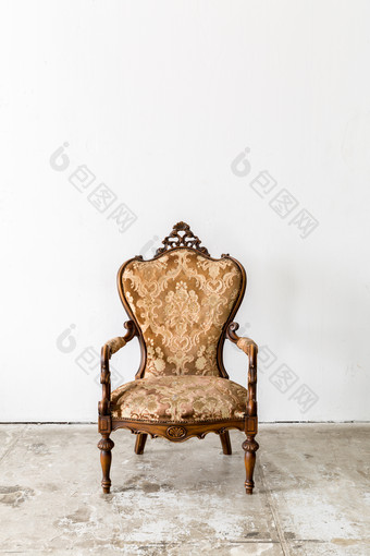 简约屋中的椅子摄影图