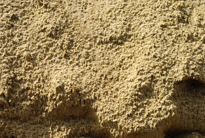 黄土土堆土坯摄影图