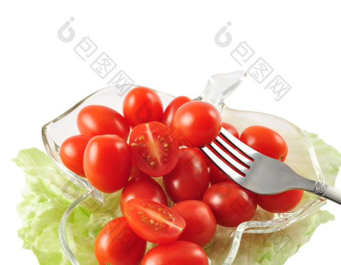 清新新鲜美味柿子摄影图