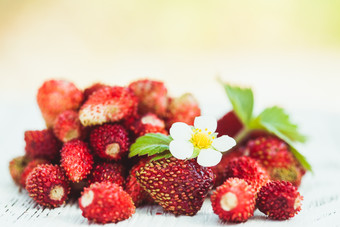 小清新草莓摄影图