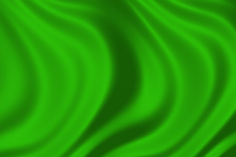 绿色调绸子摄影图