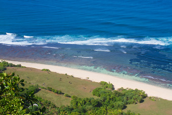 节假日旅游海边沙滩大海旅行风景<strong>摄影照片</strong>