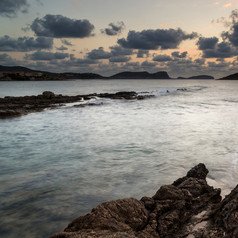 大海岩石石头风景