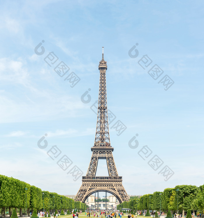 美丽的巴黎埃菲尔铁塔