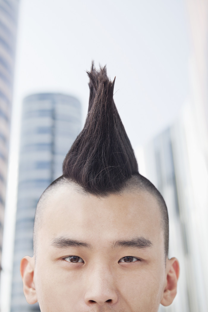 男生的非主流发型图片