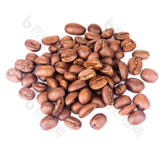 咖色咖啡豆豆子摄影图
