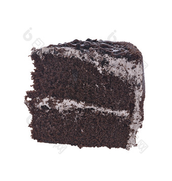 巧克力蛋糕美食摄影图
