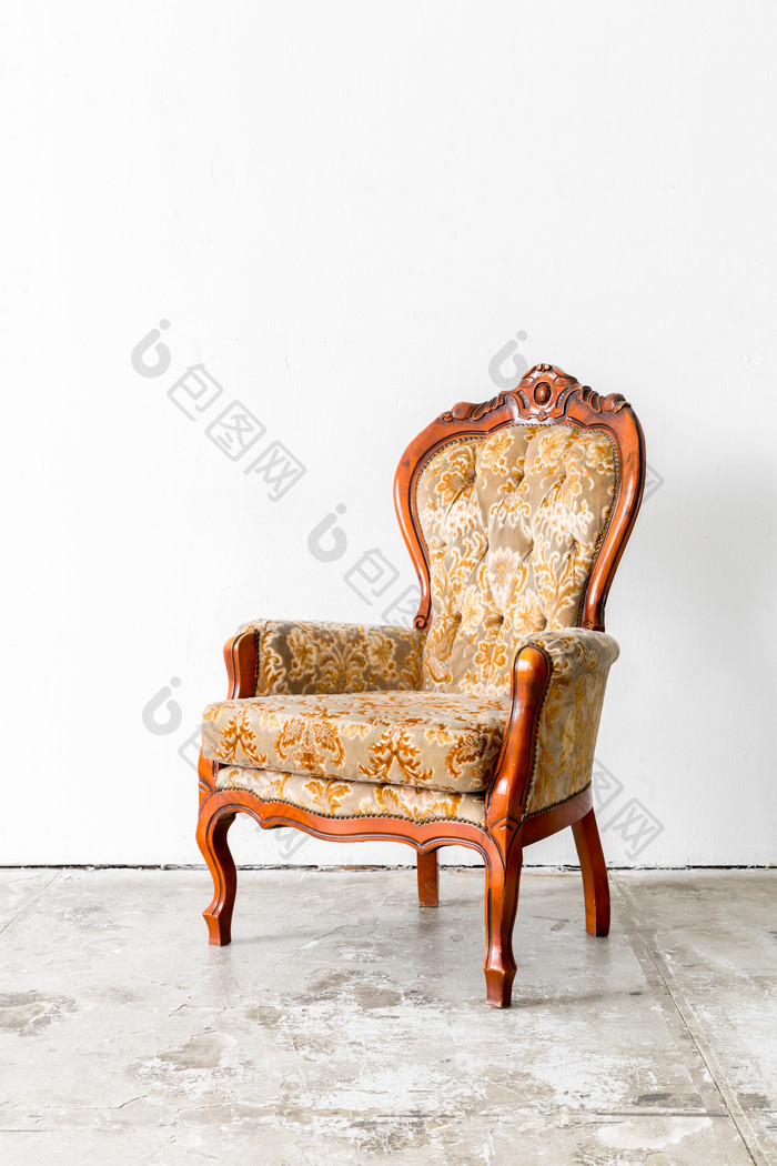柔软的欧式椅子摄影图