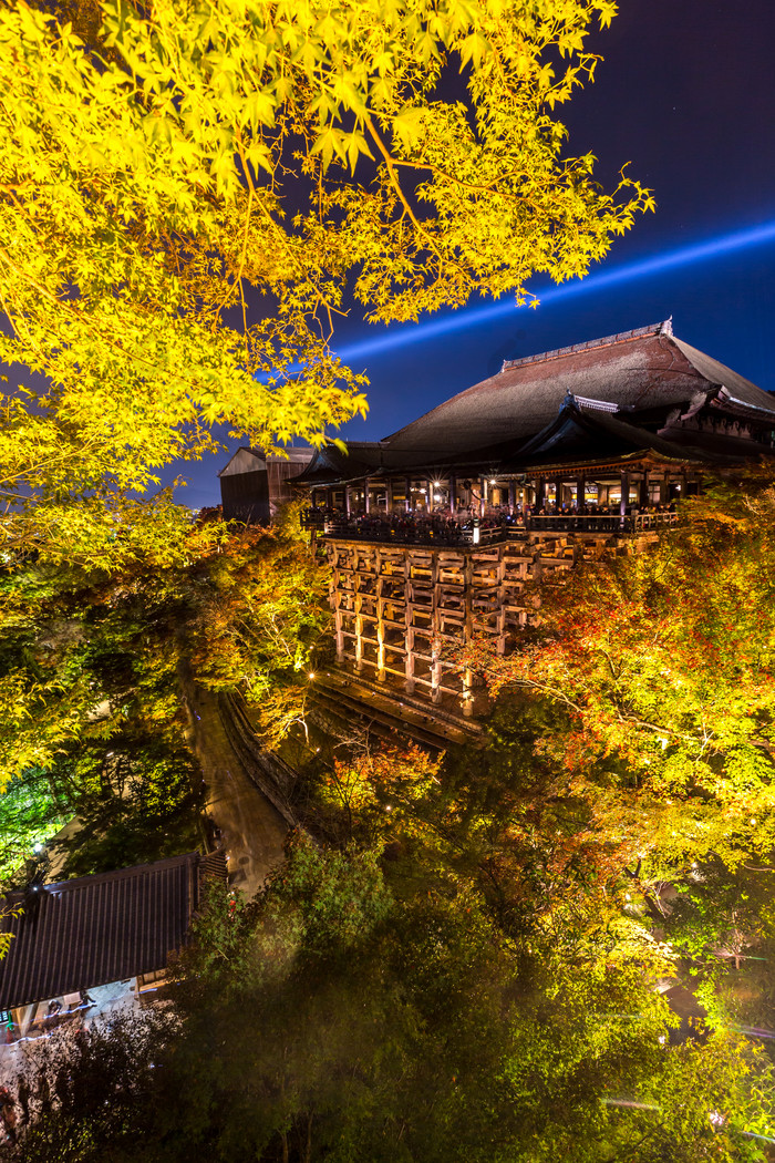 秋季京都的美丽景色