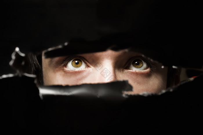 眼睛注视注意战栗