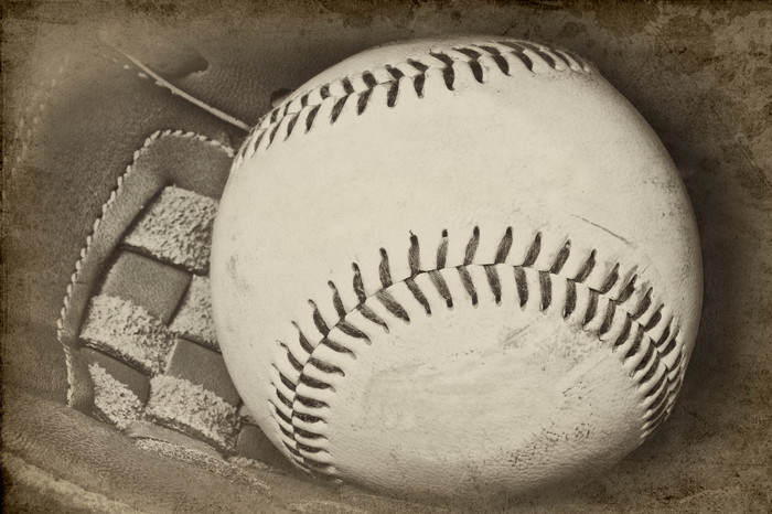 暗色一个棒球摄影图