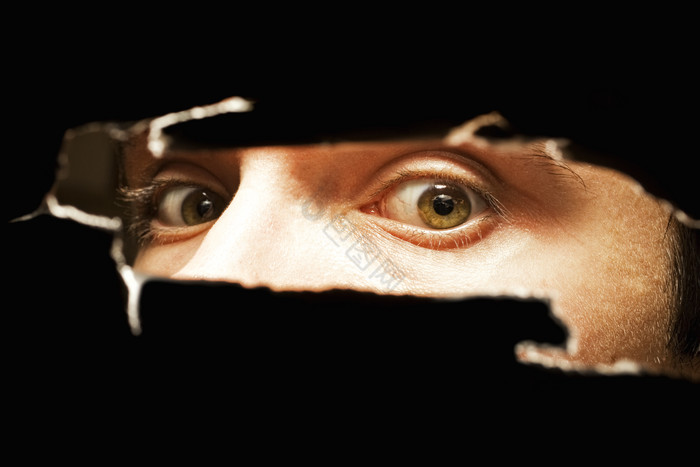 色调惊恐的猫暗色调惊恐眼睛暗色调惊恐眼神万圣节惊恐专场夜晚南瓜头