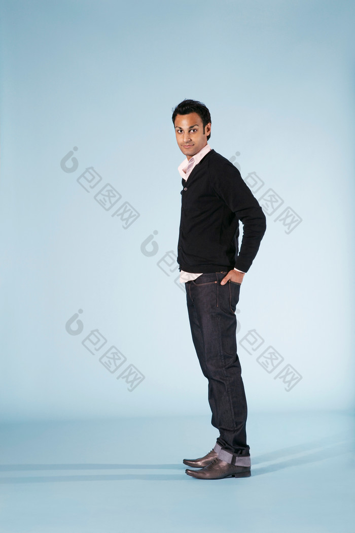 蓝色春天 蓝色环保 蓝色光晕  摄影图 强壮图片 中国风蓝色  人物图片