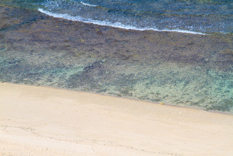 假期旅游海边沙滩大海旅游风景摄影照片