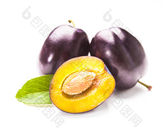 简约紫色的浆果摄影图