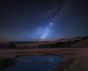 夜晚天空星空