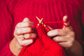 女性用钩针编织毛衣