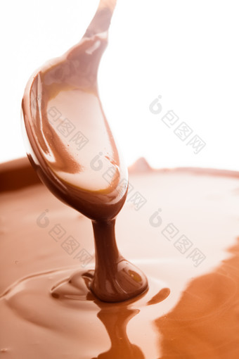 棕色调诱人巧克力摄影图