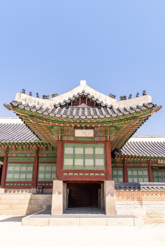 韩国首尔皇宫建筑图片