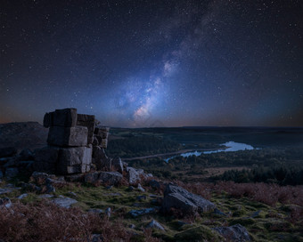 夜晚<strong>天空</strong>中的美丽景色