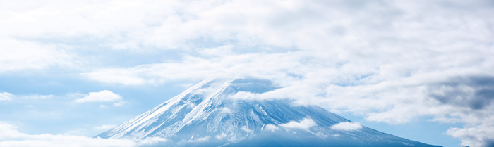 富士山美丽的景色