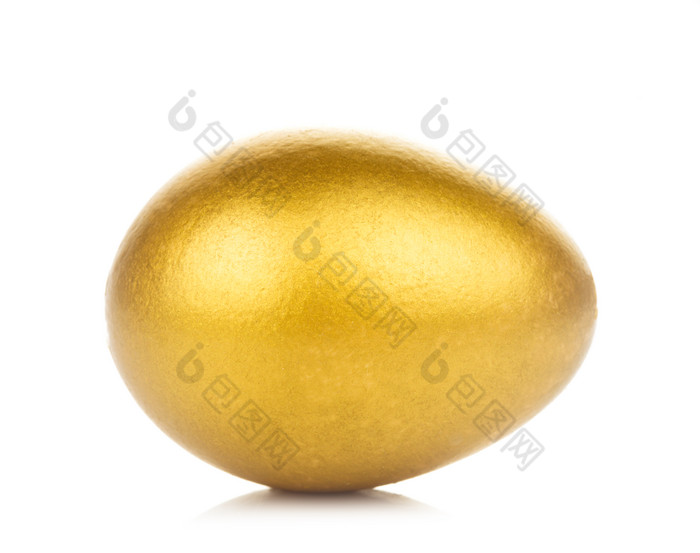 金蛋装饰品摄影图