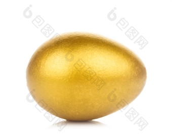 金蛋装饰品摄影图