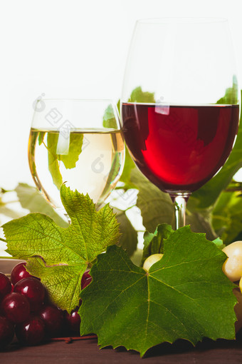 葡萄酒酒杯饮品摄影图