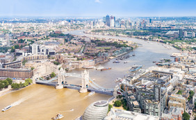 伦敦桥塔国家美景旅游圣地风景照