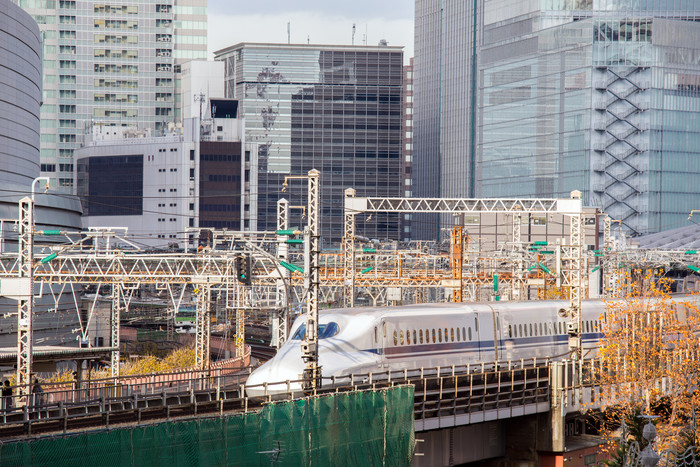 东京铁路火车摄影图
